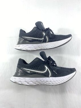 Nike React Infinity Run Flyknit 3 FK DD3024-001 Black Women’s 9 Running Shoes